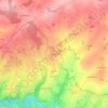 Mappa topografica La Bélardière, altitudine, rilievo