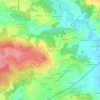 Mappa topografica L'Enclos, altitudine, rilievo