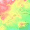 Mappa topografica Barobo, altitudine, rilievo