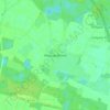 Mappa topografica Waldow/Brand, altitudine, rilievo