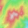 Mappa topografica Toter Mann, altitudine, rilievo