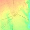 Mappa topografica La Pryor, altitudine, rilievo