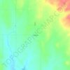 Mappa topografica Pooleville, altitudine, rilievo