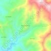 Mappa topografica Nueve Esperanza, altitudine, rilievo