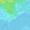 Mappa topografica Born auf dem Darß, altitudine, rilievo