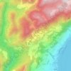 Mappa topografica Formaga, altitudine, rilievo