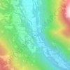 Mappa topografica Pozzo, altitudine, rilievo
