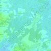 Mappa topografica La Morinière, altitudine, rilievo