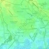 Mappa topografica Pale Benidicto Rizal, altitudine, rilievo