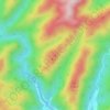 Mappa topografica 朝天门, altitudine, rilievo