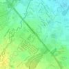 Mappa topografica Town and Country Southville, altitudine, rilievo