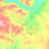 Mappa topografica Santa María de Trassierra, altitudine, rilievo