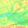 Mappa topografica Dorchester, altitudine, rilievo