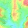 Mappa topografica La Carnoye, altitudine, rilievo