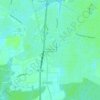 Mappa topografica Battlewood Meadows, altitudine, rilievo