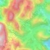 Mappa topografica São Cristóvão, altitudine, rilievo