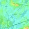 Mappa topografica Groß Kienitz, altitudine, rilievo
