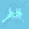 Mappa topografica Molocaboc Island, altitudine, rilievo