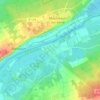 Mappa topografica Sandrancourt, altitudine, rilievo