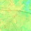 Mappa topografica Sandston, altitudine, rilievo