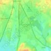 Mappa topografica Prees Higher Heath, altitudine, rilievo