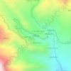 Mappa topografica Huascata, altitudine, rilievo