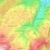 Mappa topografica Oberbachem, altitudine, rilievo