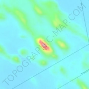 Mappa topografica Mount Amy, altitudine, rilievo