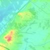 Mappa topografica el Roser, altitudine, rilievo