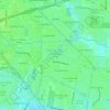Mappa topografica Lake Sherwood Acres, altitudine, rilievo