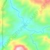 Mappa topografica Sio-an, altitudine, rilievo