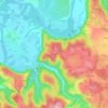 Mappa topografica La Boissière, altitudine, rilievo