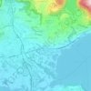 Mappa topografica Bindella, altitudine, rilievo