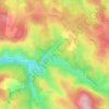 Mappa topografica Trespis, altitudine, rilievo