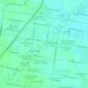 Mappa topografica Trenton Manor Colonia, altitudine, rilievo