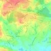 Mappa topografica Cedar Estates, altitudine, rilievo