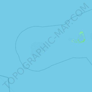 Mappa topografica Magados Island, altitudine, rilievo