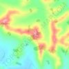 Mappa topografica Maheno, altitudine, rilievo