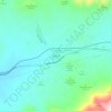 Mappa topografica Bogarre, altitudine, rilievo