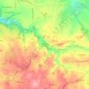 Mappa topografica Le Moulin de Pachins, altitudine, rilievo