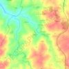 Mappa topografica Gutarias, altitudine, rilievo