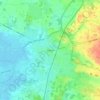 Mappa topografica Challans, altitudine, rilievo