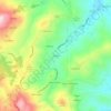 Mappa topografica Le Mole, altitudine, rilievo