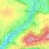 Mappa topografica Villette, altitudine, rilievo