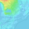 Mappa topografica La Peyrade, altitudine, rilievo