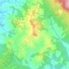 Mappa topografica Belforte, altitudine, rilievo