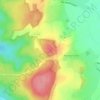 Mappa topografica Le Haut du Sec, altitudine, rilievo