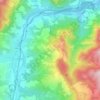 Mappa topografica Carviano, altitudine, rilievo