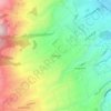 Mappa topografica Obonuco, altitudine, rilievo