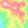 Mappa topografica San Francisco, altitudine, rilievo